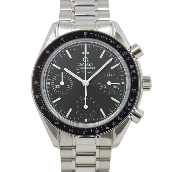 OMEGA Speedmaster Chronograph 3539 50 Automatic Black Dial Mens Watch